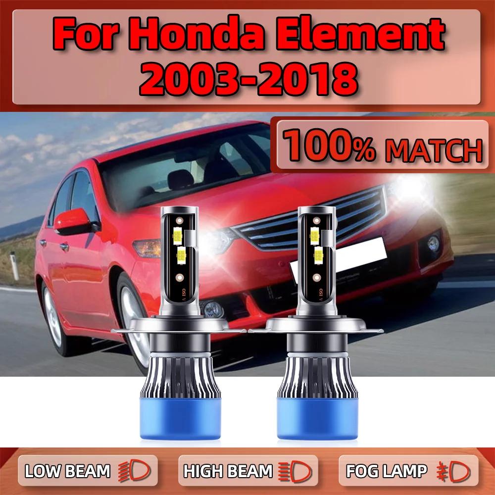 Honda Element 2003-2013 2014 2015 2016 2017 2018, H4 LED Ʈ , CSP ڵ 工, 120W, 20000LM, 12V, 6000K, ڵ 